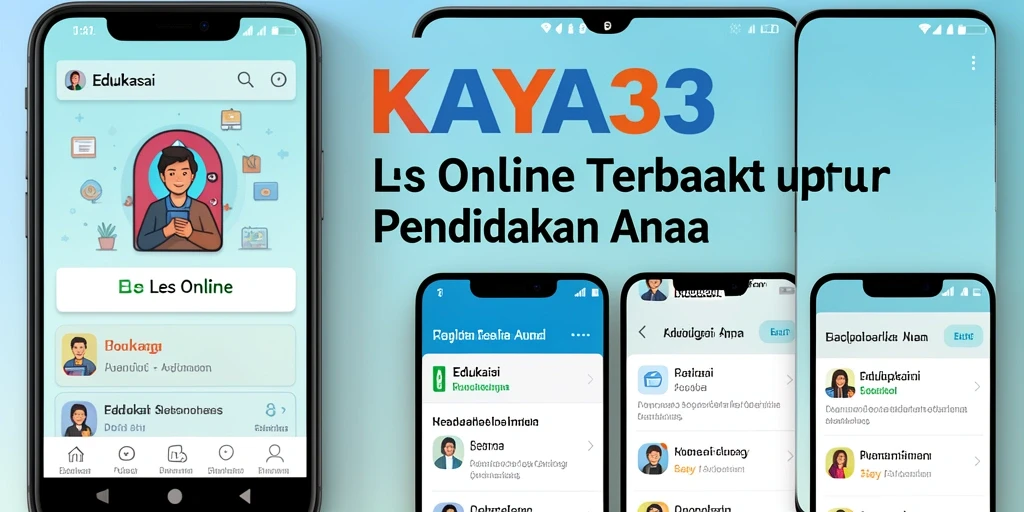 Antarmuka KAYA33 yang intuitif untuk pengalaman belajar online.